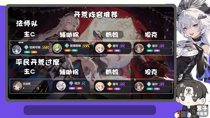 图片[3]-依露希尔星晓开荒阵容推荐!-星界云手机攻略站