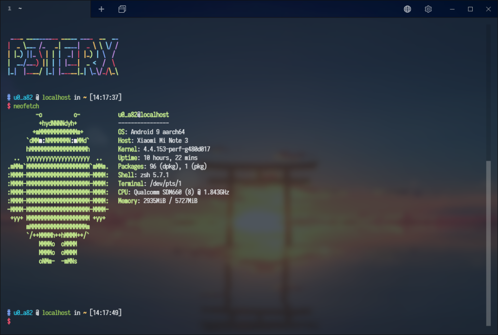 Termux:Android设备上的便携式Linux终端环境插图 Termux:Android设备上的便携式Linux终端环境插图