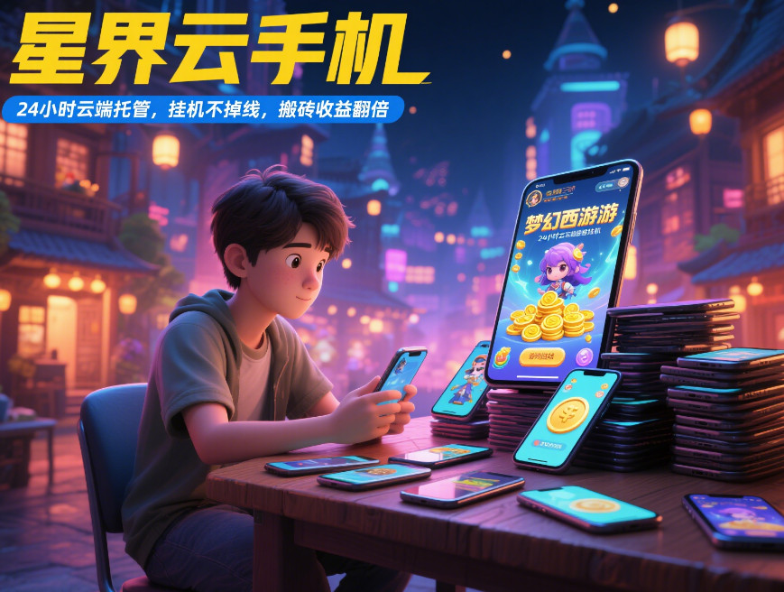 手游彩虹岛搬砖怎么操作？5步高效多开攻略+星界云手机搬砖指南-星界云手机攻略站