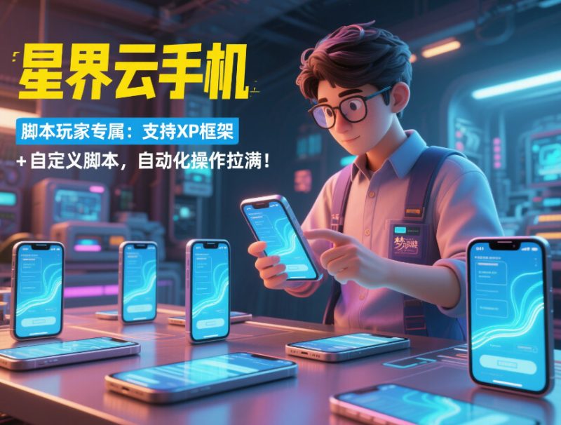 APP 测试的最佳搭档 —— 云手机-星界云手机攻略站