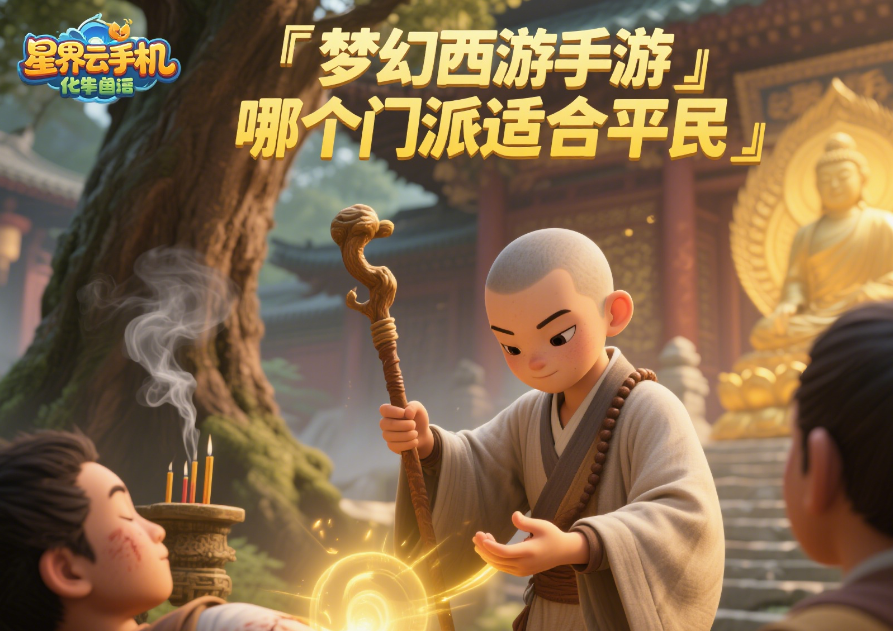 梦幻西游手游哪个门派适合平民？2025年省钱又好混的职业推荐-星界云手机攻略站