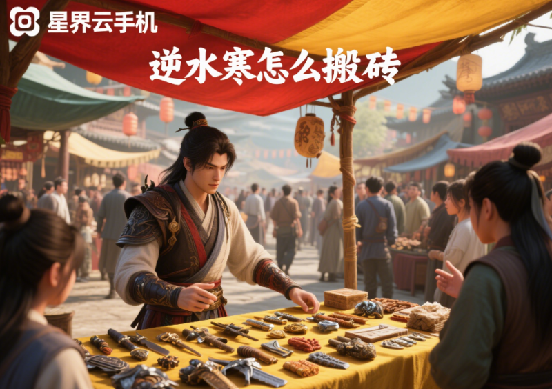 逆水寒怎么搬砖？实测3种搬砖路线日赚200+攻略-星界云手机攻略站