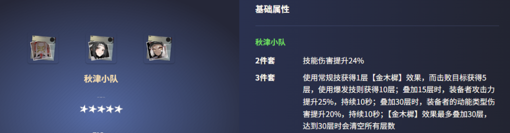 《尘白禁区》秋津小队深度解析:成员搭配与实战策略全攻略插图 《尘白禁区》秋津小队深度解析:成员搭配与实战策略全攻略插图