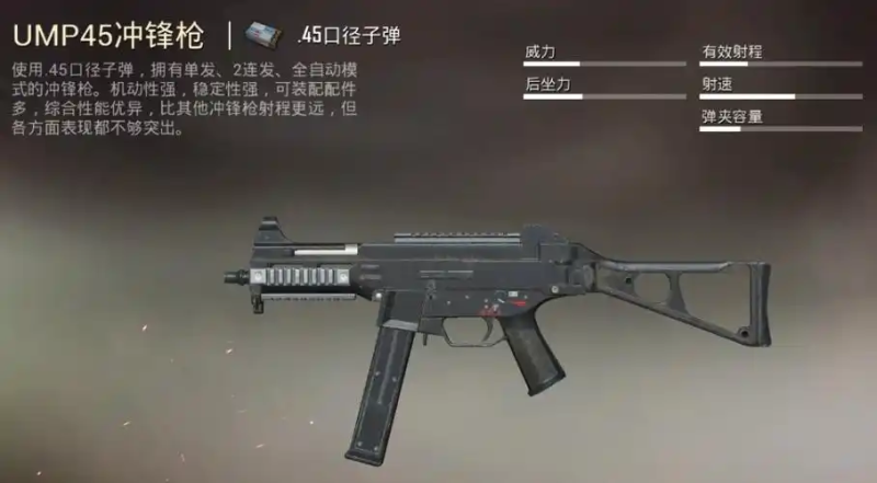 和平精英UMP45介绍-星界云手机攻略站