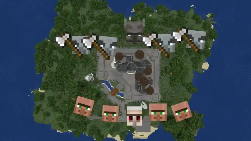 我的世界手游触发村庄保卫战指南-星界云手机攻略站