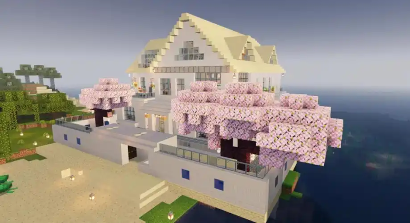 我的世界手游水上别墅种子介绍-星界云手机攻略站