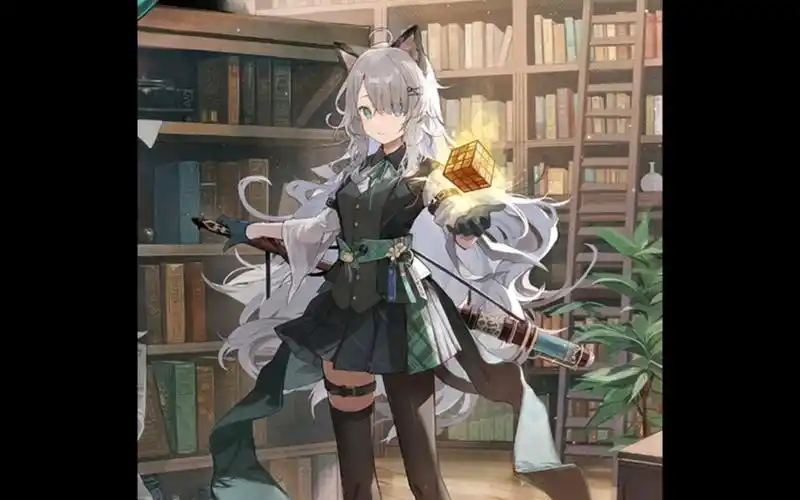 《明日方舟》薄绿:风与自然的掌控者插图 《明日方舟》薄绿:风与自然的掌控者插图