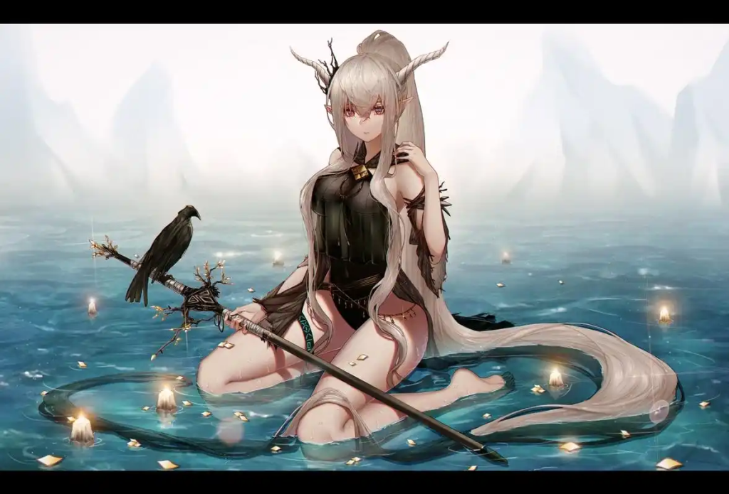 《明日方舟》闪灵:光明背后的静谧守护者插图 《明日方舟》闪灵:光明背后的静谧守护者插图