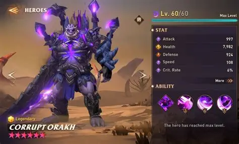 Awaken:Chaos Era CORRUPT ORAKH全面分析-星界云手机攻略站