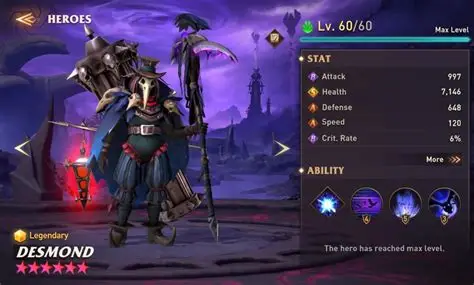 《Awaken: Chaos Era》DESMOND 深度解析：瘟疫领域的战术大师-星界云手机攻略站