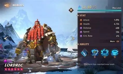 《Awaken: Chaos Era》LORDREC 深度解析：冰霜领域的战术磐石-星界云手机攻略站
