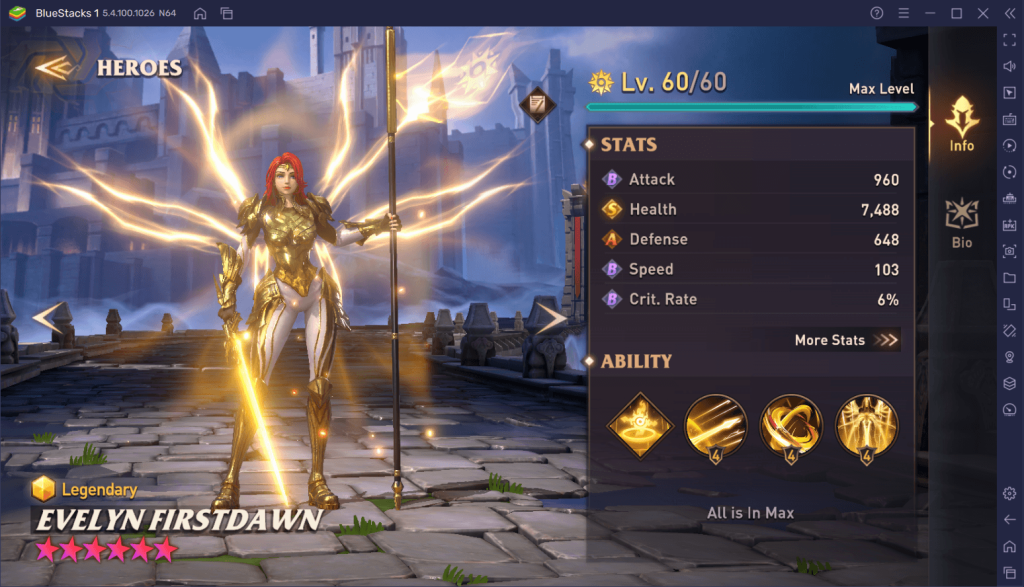 解析《Awaken: Chaos Era》EVELYN：破晓圣使的战略赋能与团队重构哲学-星界云手机攻略站