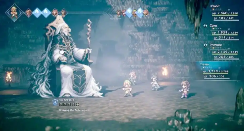 《歧路旅人 2》魔剑士深度解析:属性支配者的终极战术指南-星界云手机攻略站