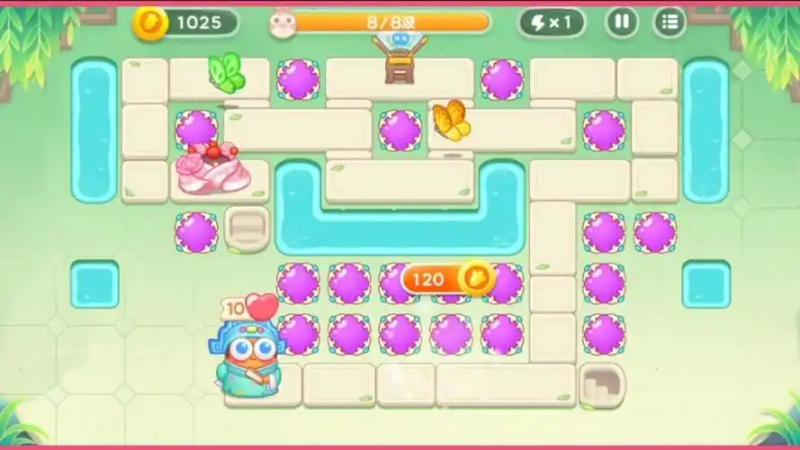 保卫萝卜 4 太空穿越 18 全解析：地形拆解与极限通关策略-星界云手机攻略站