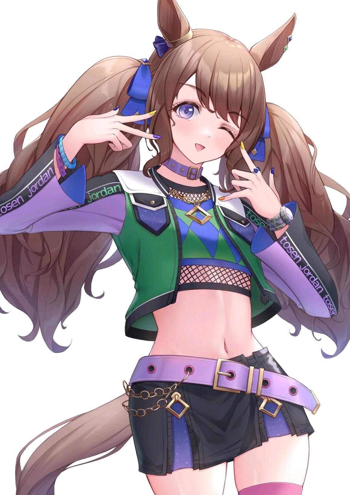 东瀛佐敦:《赛马娘 Pretty Derby》中的“都市辣妹”赛马娘插图1 东瀛佐敦:《赛马娘 Pretty Derby》中的“都市辣妹”赛马娘插图1