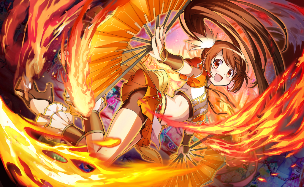 魔法少女小圆 Magia Exedra由比鹤乃-炎扇斩舞插图 魔法少女小圆 Magia Exedra由比鹤乃-炎扇斩舞插图