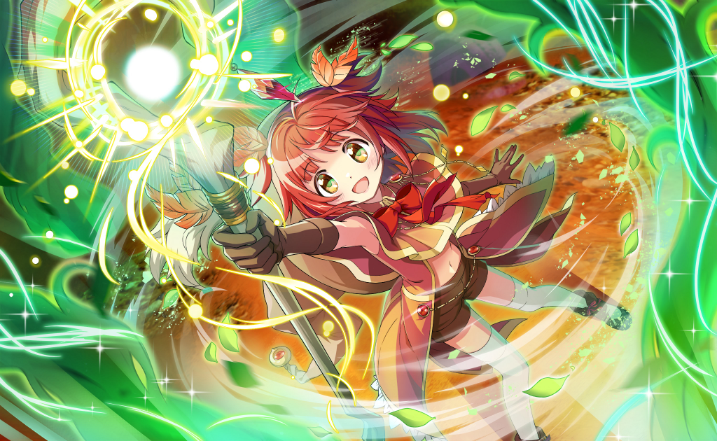 秋野枫(Akino Kaede):《魔法纪录 魔法少女小圆外传》中的木属性治疗型核心角色插图 秋野枫(Akino Kaede):《魔法纪录 魔法少女小圆外传》中的木属性治疗型核心角色插图
