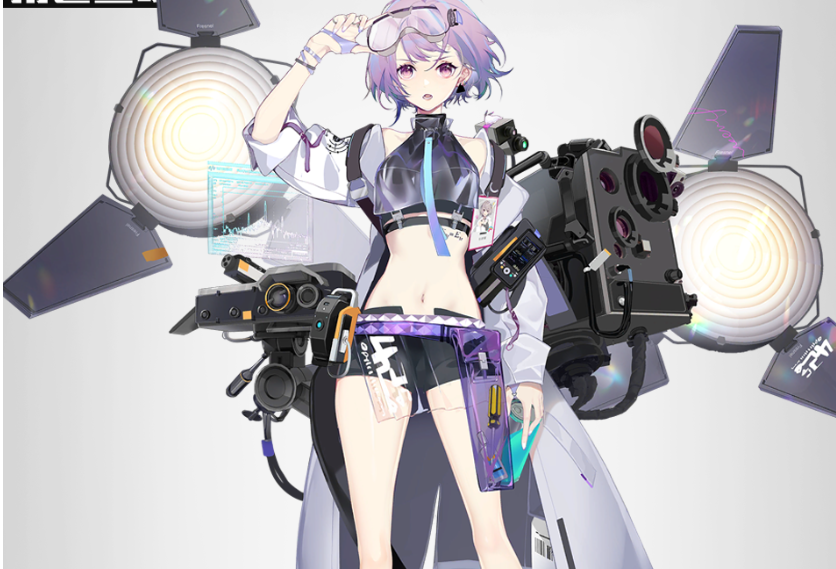 菲涅尔：《少女前线索图计划》中的光学科研射手人形​-星界云手机攻略站
