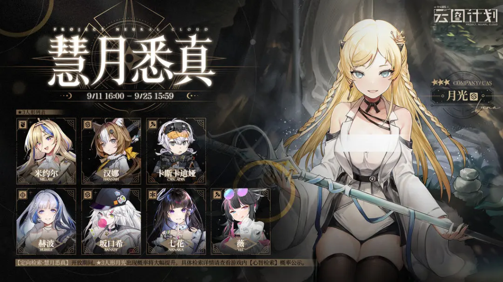 少女前线：云图计划萌新角色推荐榜-星界云手机攻略站