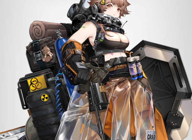 少女前线:云图计划希安插图 少女前线:云图计划希安插图