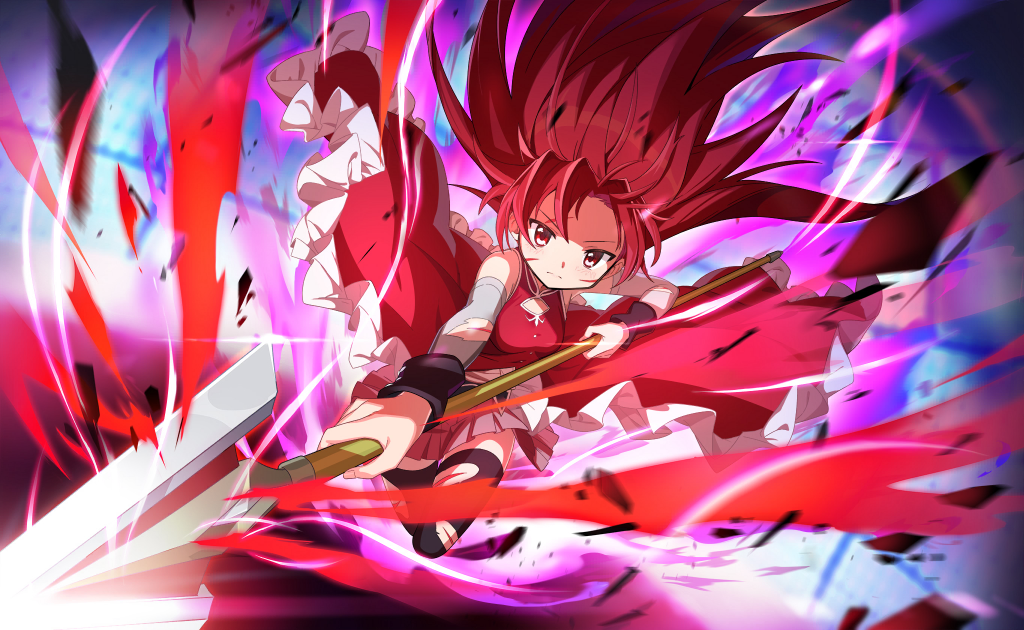 佐仓杏子-盟神抉枪:《魔法少女小圆 Magia Exedra》中的5星火属性ATTACKER角色解析插图 佐仓杏子-盟神抉枪:《魔法少女小圆 Magia Exedra》中的5星火属性ATTACKER角色解析插图