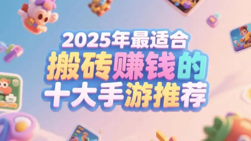 可以搬砖挣钱的手游盘点-星界云手机攻略站