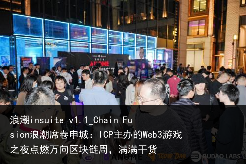 浪潮insuite v1.1_Chain Fusion浪潮席卷申城：ICP主办的Web3游戏之夜点燃万向区块链周，满满干货