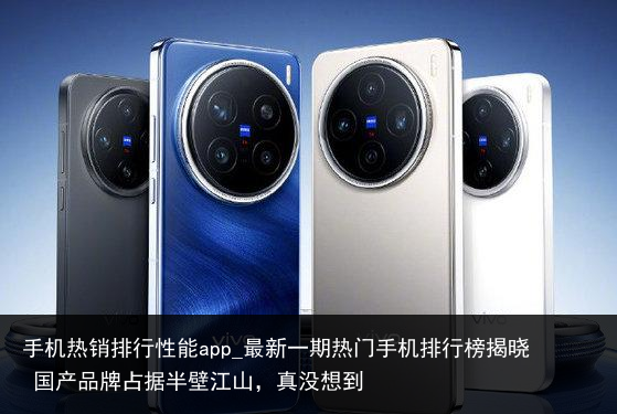 手机热销排行性能app_最新一期热门手机排行榜揭晓 国产品牌占据半壁江山，真没想到