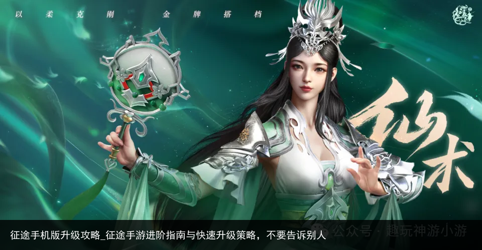 征途手机版升级攻略_征途手游进阶指南与快速升级策略，不要告诉别人