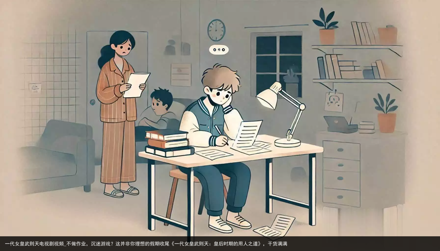 一代女皇武则天电视剧视频_不做作业，沉迷游戏？这并非你理想的假期收尾《一代女皇武则天：皇后时期的用人之道》，干货满满