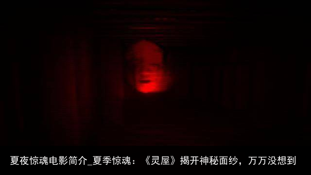 夏夜惊魂电影简介_夏季惊魂：《灵屋》揭开神秘面纱，万万没想到